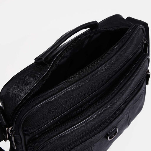 Сумка мужская, цвет черный - Simaland фото 6