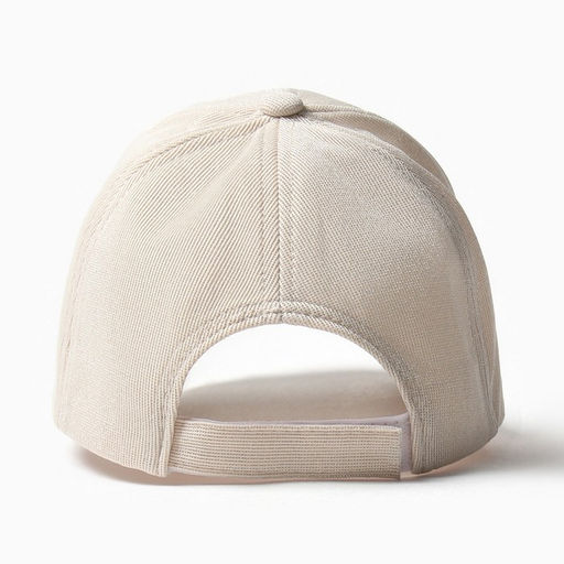 Кепка женская MINAKU, бежевая, размер 56-58, люрекс