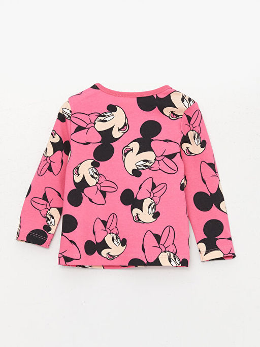 Bisiklet Yaka Uzun Kollu K?z Bebek Pijama Tak?m? - Waikiki фото 3