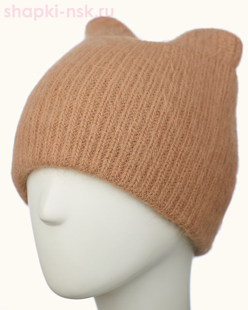 40724 1А KHW Колари Шапка с ушками женская (56-58)