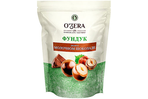 OZera, драже Фундук в молочном шоколаде, 150 г