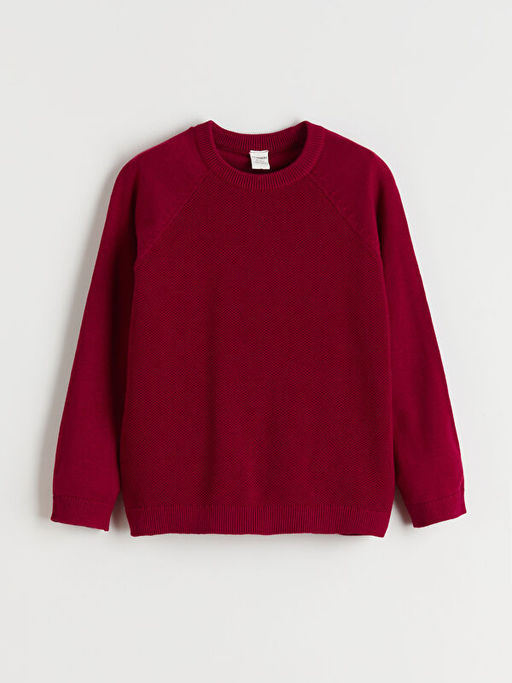 Erkek ?ocuk Basic Triko Kazak