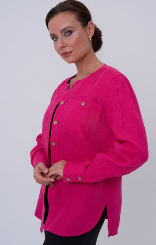 100% ЛЕН рубашка