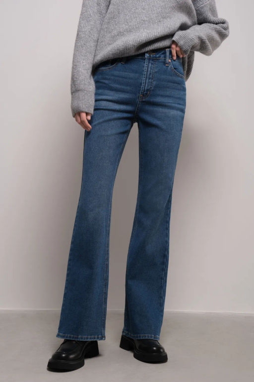 Светло-синие джинсы Bootcut - Incity фото 9