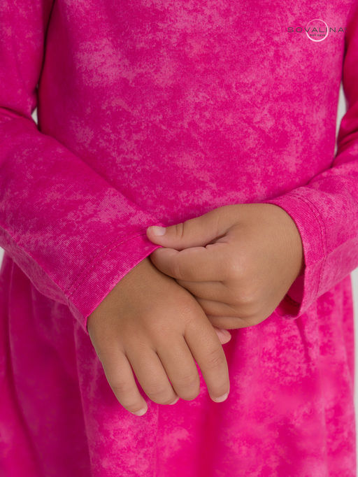 Платье Эля варенка фуксия