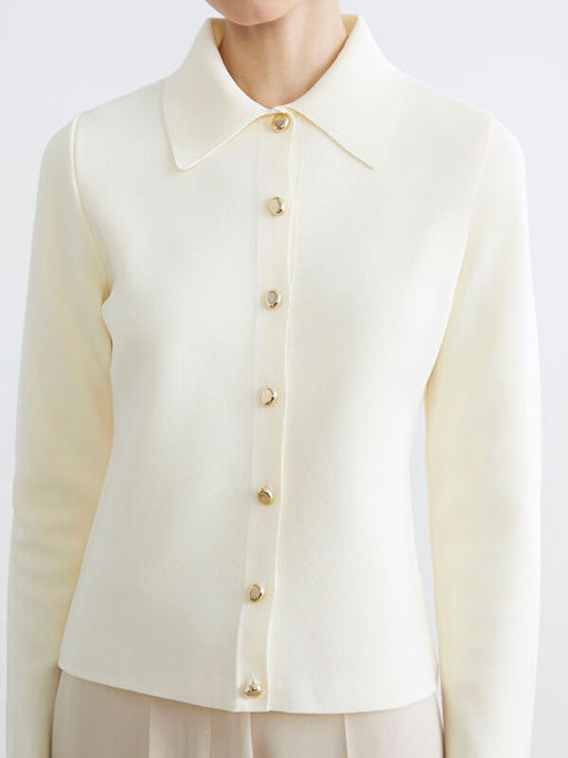 G?mlek Yaka Kad?n Triko H?rka