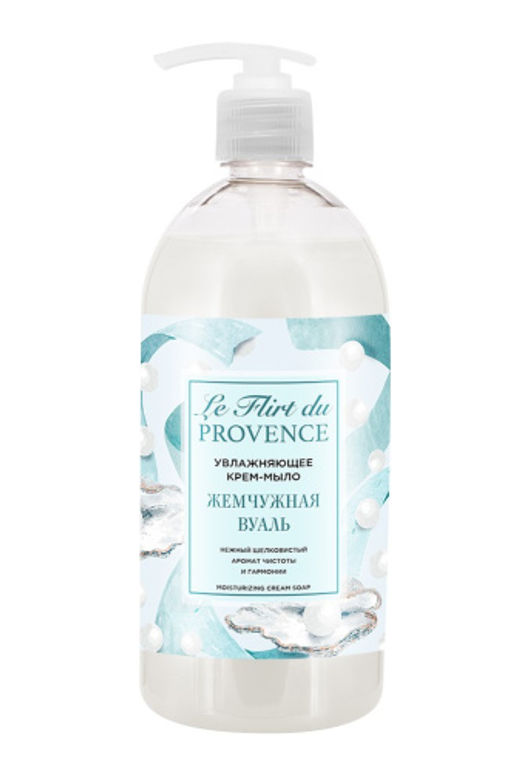 ЛЕ ФЛИР жидк.мыло-крем 1л Жемчужная вуаль