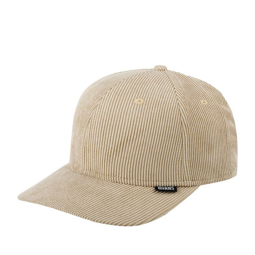 Бейсболка DJINNS арт. 6P TrueFit Corduroy (бежевый)