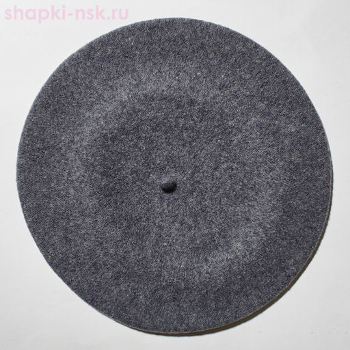 Берет Меланж фетр без отделки 11 Берет женский (56-58)