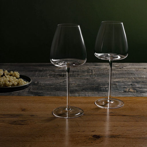 Бокал для вина Magistro Амьен, 680 мл, h=25 см, стекло, прозрачный  фото 6