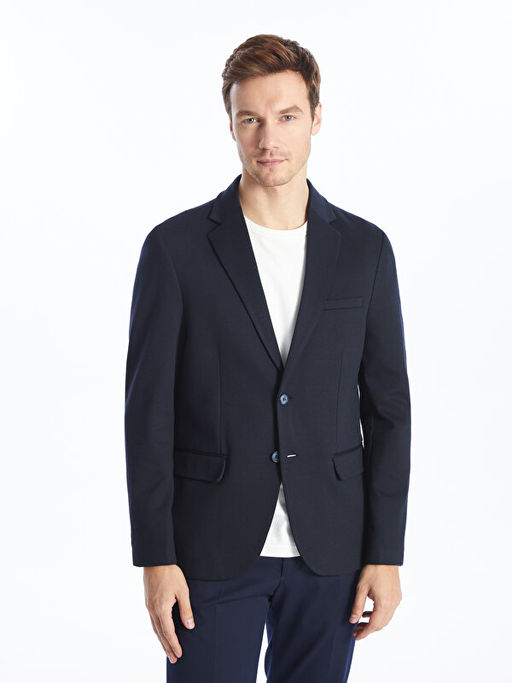 Dar Kal?p Erkek Blazer Ceket