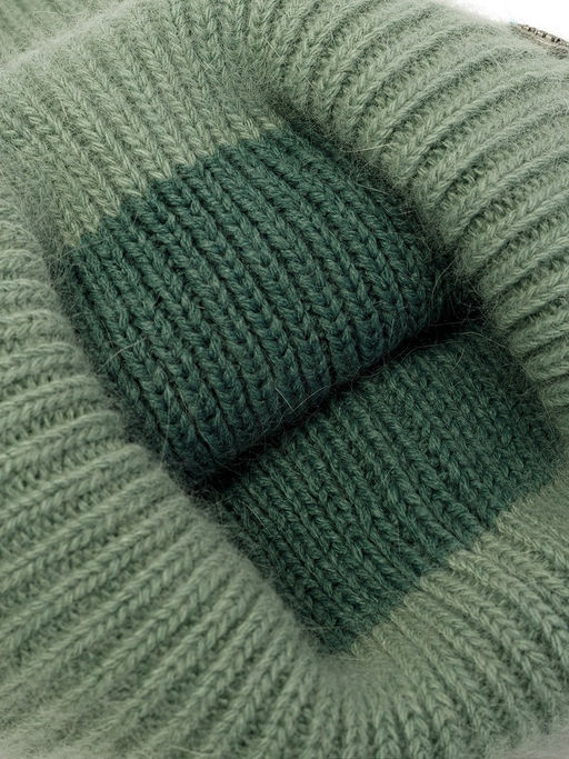 Шапка жен. анг+нейл+шерсть LB-A53041 l.green - Labbra фото 4