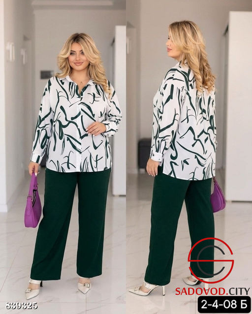 Костюм тройка с принтом - Bruno фото 2