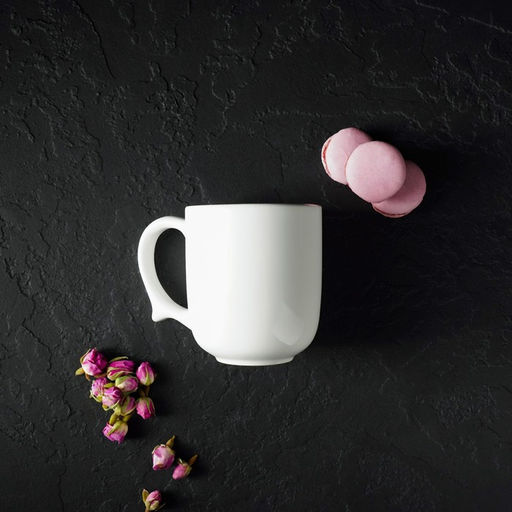 Кружка керамическая Доляна Coffee break, 380 мл, цвет белый  фото 6