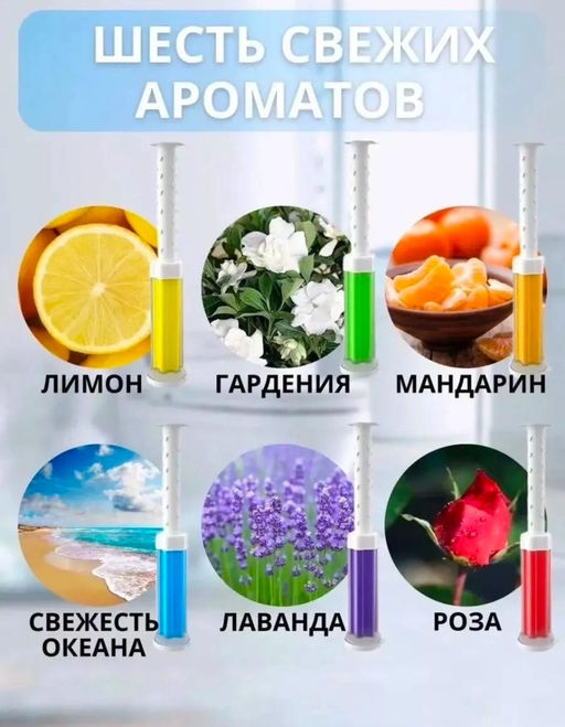 Гель-шприцы для унитаза и ванной ассорти - Buro фото 4