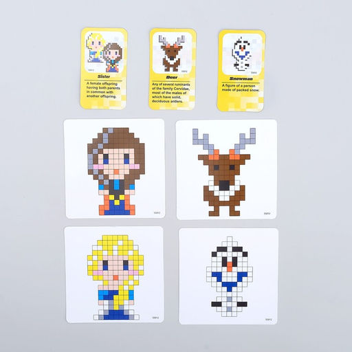 Аквамозаика MOSAICPIX Снежная принцесса, 480 деталей - Simaland фото 3