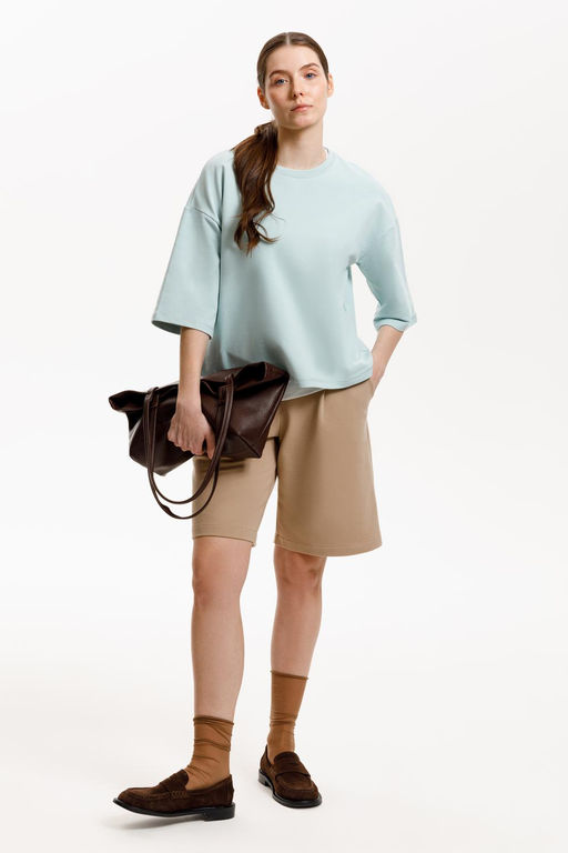 ЕВТ 3272/ментоловый джемпер жен