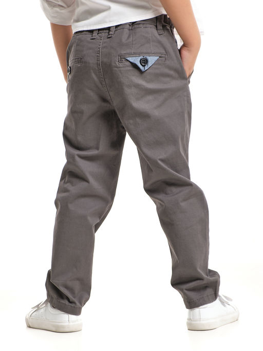 Брюки для мальчика 33-ММ8861 т.серый - Mini maxi фото 10