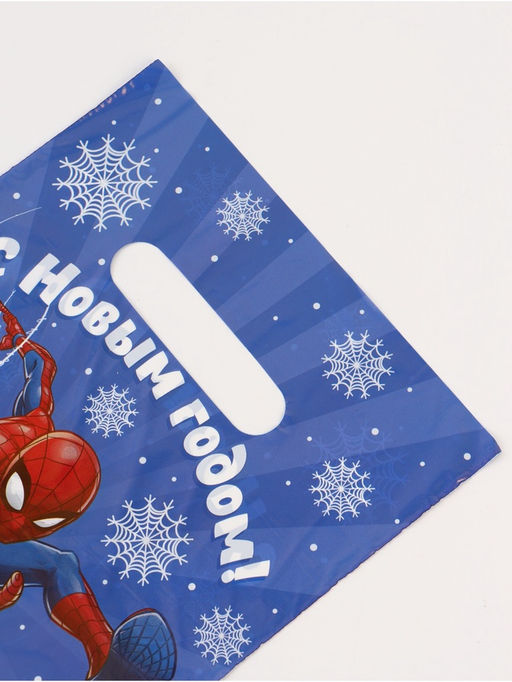 Цена за 2 шт. Набор пакетов полиэтиленовых 15 шт, «Новый год», 20 х 30 см