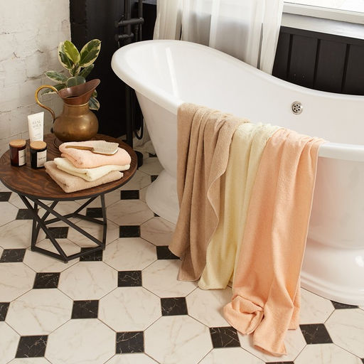 Полотенце махровое Экономь и Я 50*90 см, цв. бежевый, 100% хлопок, 320 гр/м2  фото 11