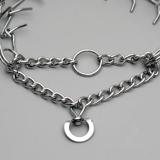 Ошейник - полуудавка строгий, 3 мм х 50 см - Пижон фото 4