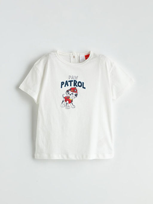 Paw Patrol Bask?l? Erkek Bebek Ti??rt ve ?ort 2li