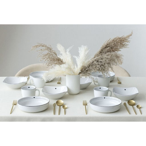 Тарелка суповая керамическая С любовью, 17.5?17.5?5.5 см, 500 мл, ручная работа