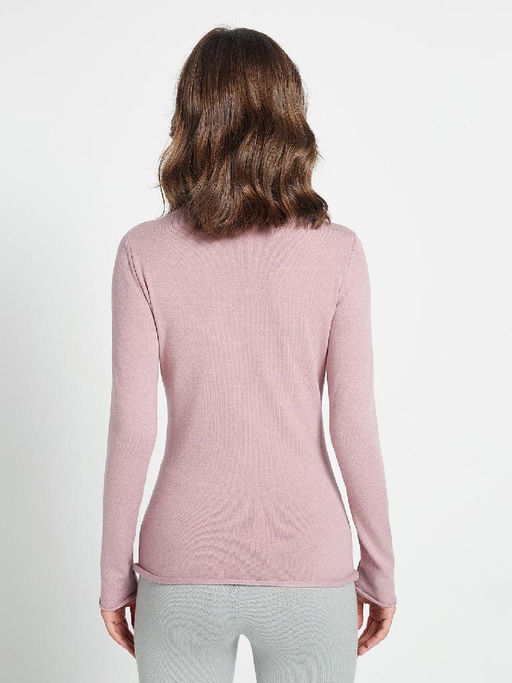 Водолазка женская ZZ-05002 dusty pink - Eleganzza фото 3