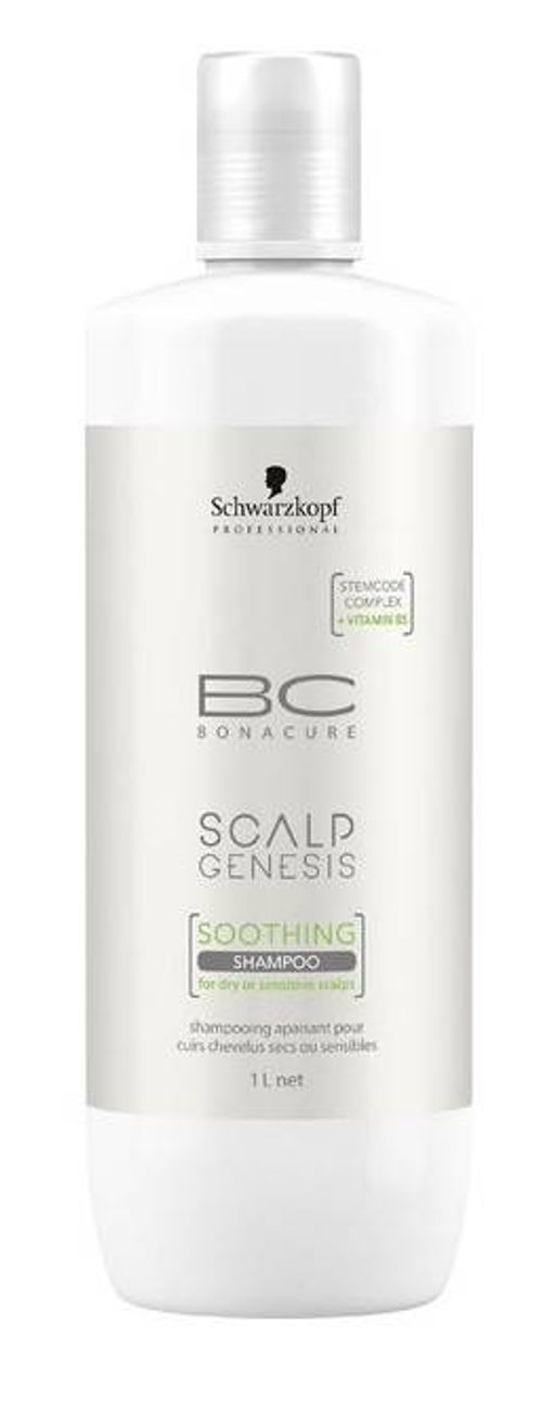 Bonacure scalp genezis шампунь для сухой и чувствительной кожи - Schwarzkopf professional фото 2