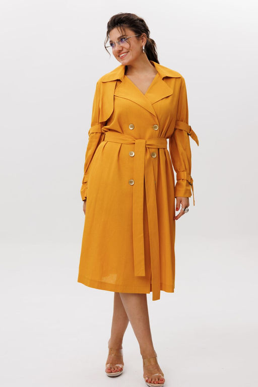 Платье ANELLI 1577 янтарный мёд