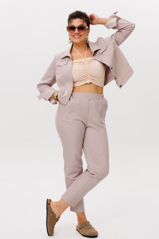 Брюки ANELLI 518 песчаное облако