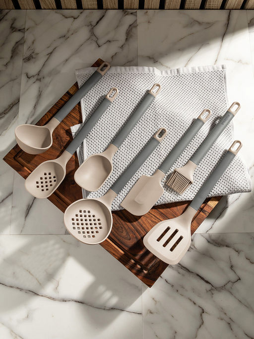 Шумовка 32,8x10,5x5,7 бежевый силикон, нейлон, ПП - Denastia фото 2