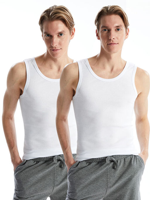 U Yaka Penye Erkek Atlet 2li - Waikiki фото 5