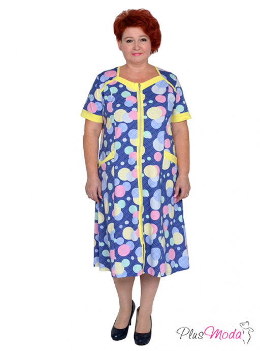 Халат Модель №1517 размеры 44-84 - Plusmoda фото 6