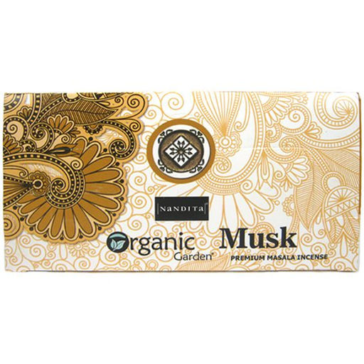 Прямоуг. благовония Organic Musk МУСК 15 гр. блок 12 шт.