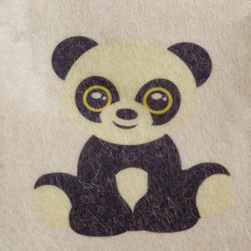 Цена за 2 шт. Шапка для бани, с принтом «Панда», полиэфир 70%, шерсть 30%, детская, «Добропаровъ»