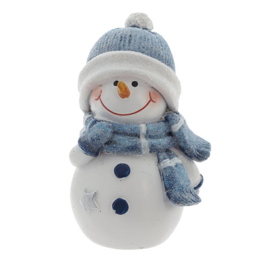 Фигурка декоративная "Снеговик", L5 W5 H8 см, 2в.