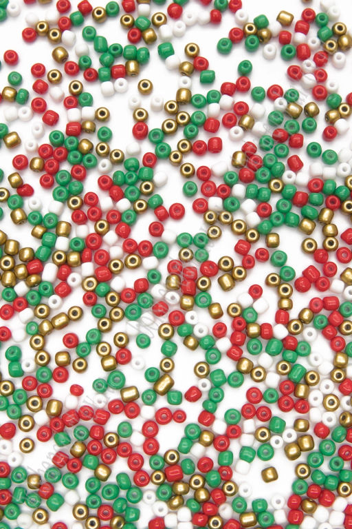 Бисер 6/0 (450 гр) SF-8048, ассорти №1