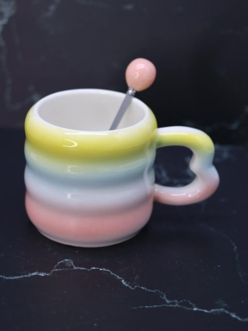 Кружка Rainbow gradient, pink (420 ml)