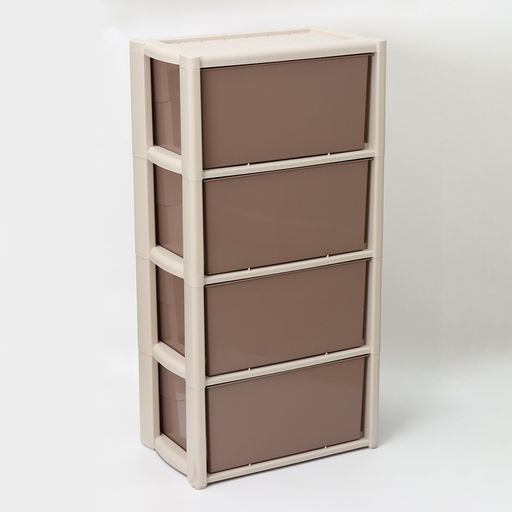 Комод 4-х секционный «Колорит», МИКС