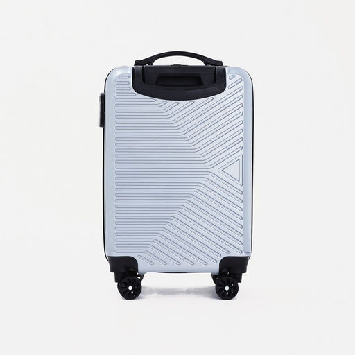 Чемодан малый 20, отдел на молнии, кодовый замок, цвет серый - Simaland фото 5