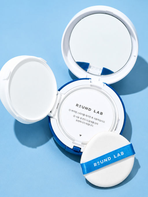 ROUND LAB Солнцезащитный крем-кушон для лица с березовым соком / Birch Juice Moisturizing Sun Cushion SPF50+ PA++++, 15 г