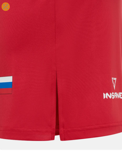 Юбка-шорты боксерские женские INSANE RBF IN25-BF900, красный фото 5