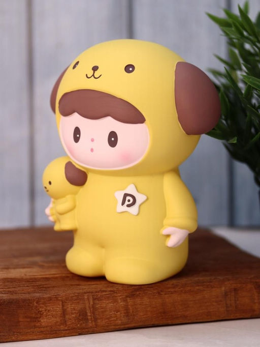 Копилка Family dog, yellow (17,5 см), пластик