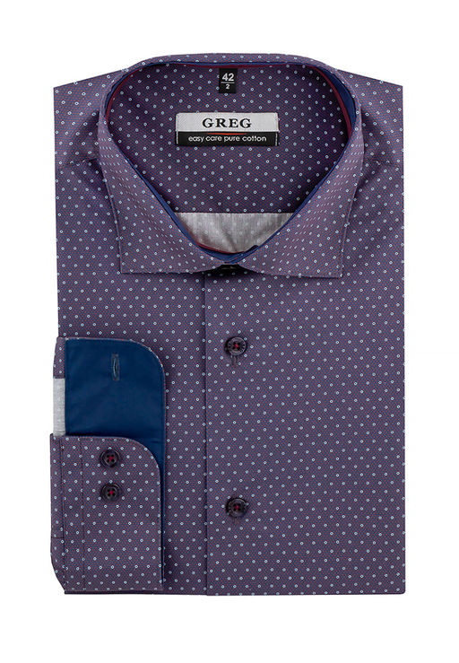 Сорочка мужская длинный рукав GREG 223/131/237/Z/1p  фото 3