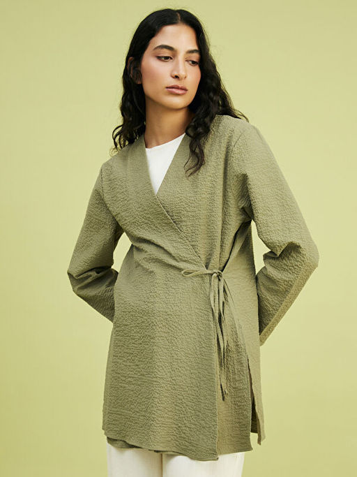 Kruvaze Yaka Kad?n Kimono