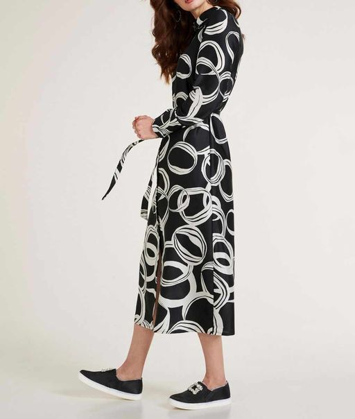 Платье, черно-белое - Heine фото 3