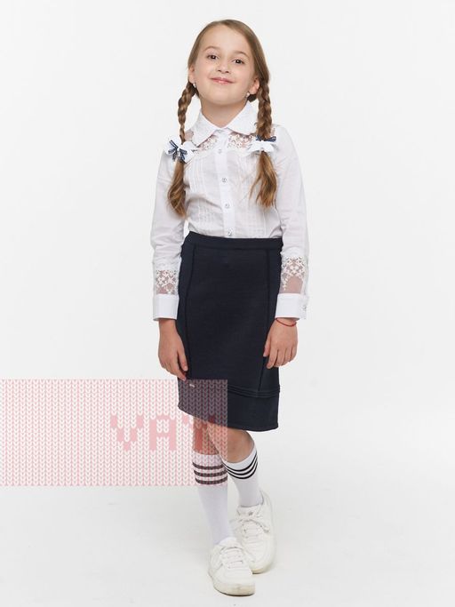 Юбка для девочек 183-7117 - Vay kids школа фото 3