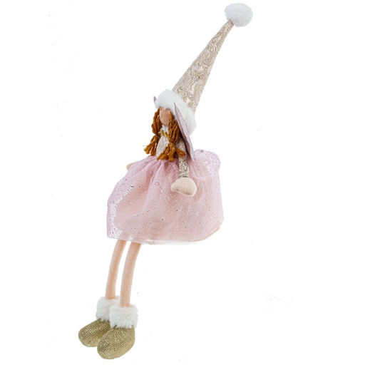 Игрушка набивная "Фея", L16 W9 H47/26 см