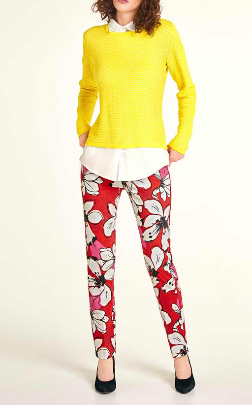 Брюки, красно-пестрые - Heine фото 7